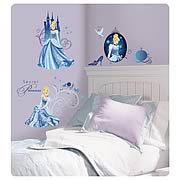 Disney Princess Cinderella Glamour Wall Decals